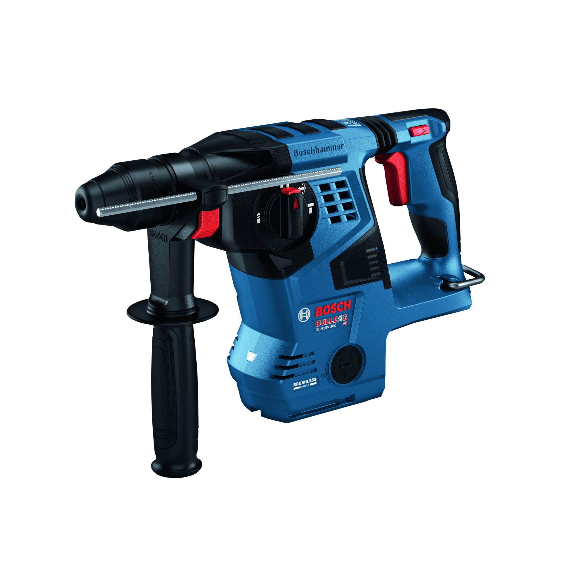 Bosch 18V Brushless SDS-plus Bulldog Rotary Hammer — 1 1/8in., Connected-Ready, Bare Tool, Model# GBH18V-28CN